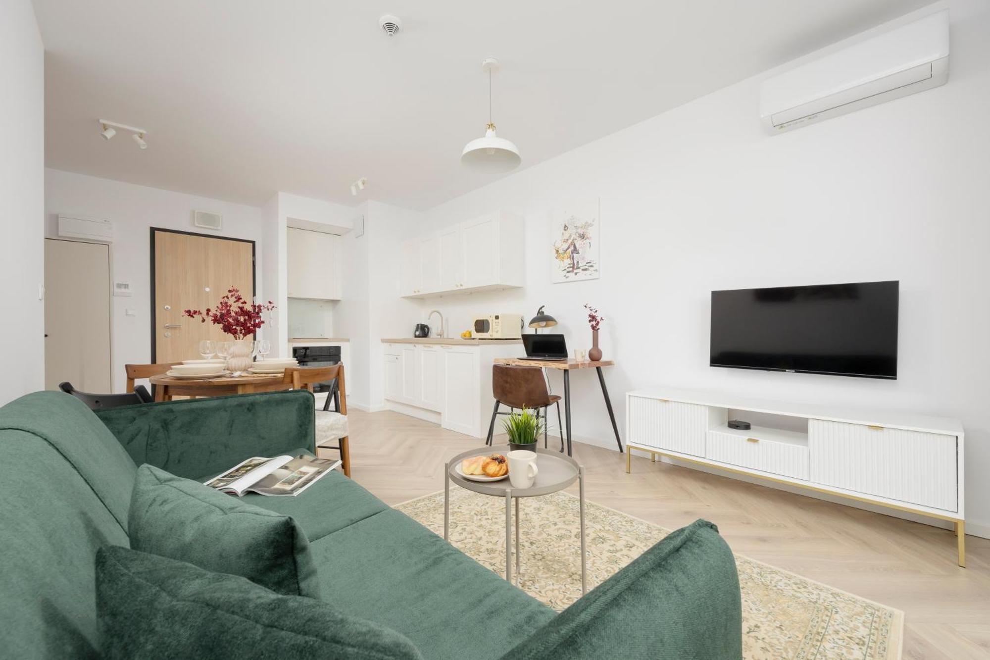 Modern Apartment With Balcony Near Aleje Jerozolimskie By Noclegi Renters Varsavia Esterno foto