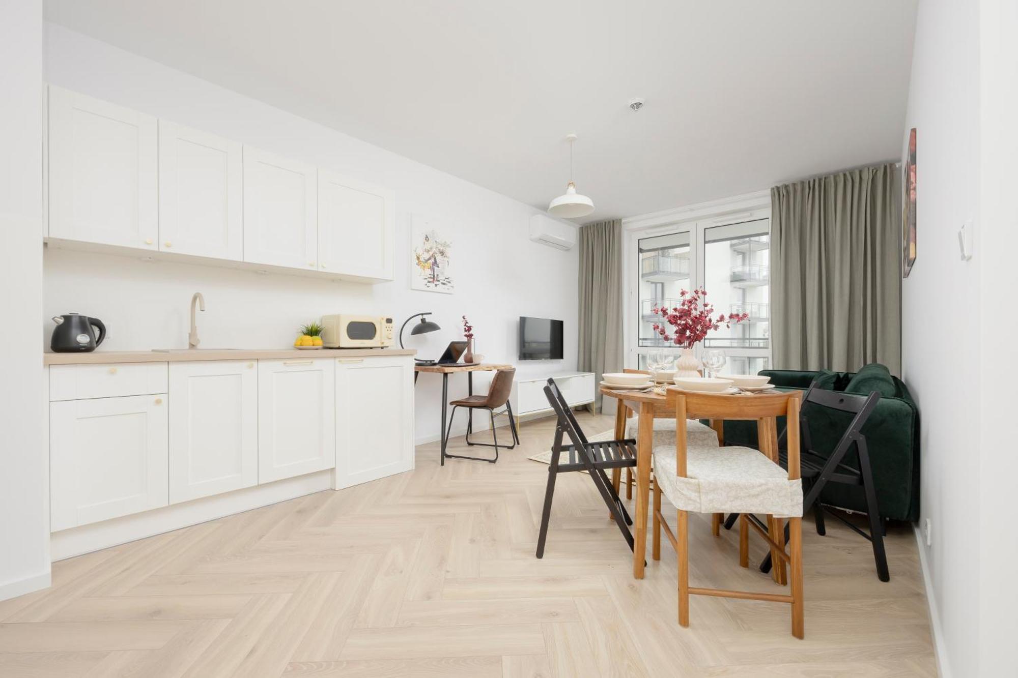 Modern Apartment With Balcony Near Aleje Jerozolimskie By Noclegi Renters Varsavia Esterno foto